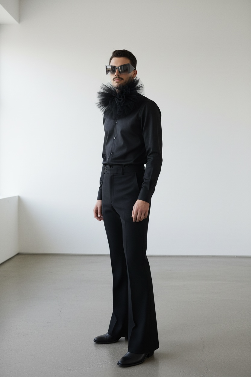 Malcolm Paull 'Grace' Sunglasses - Black