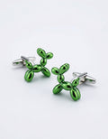 MP Balloon Dog Cufflinks - Green