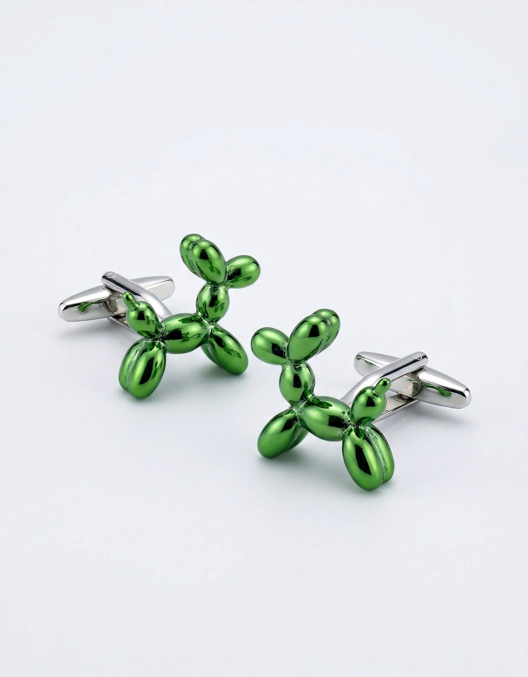 MP Balloon Dog Cufflinks - Green