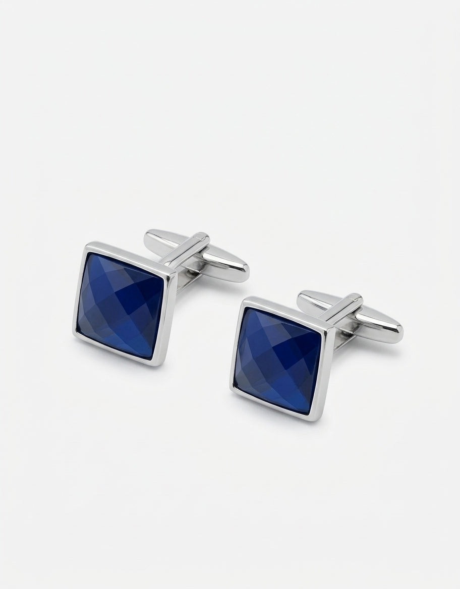MP Blue Jewel Cufflinks