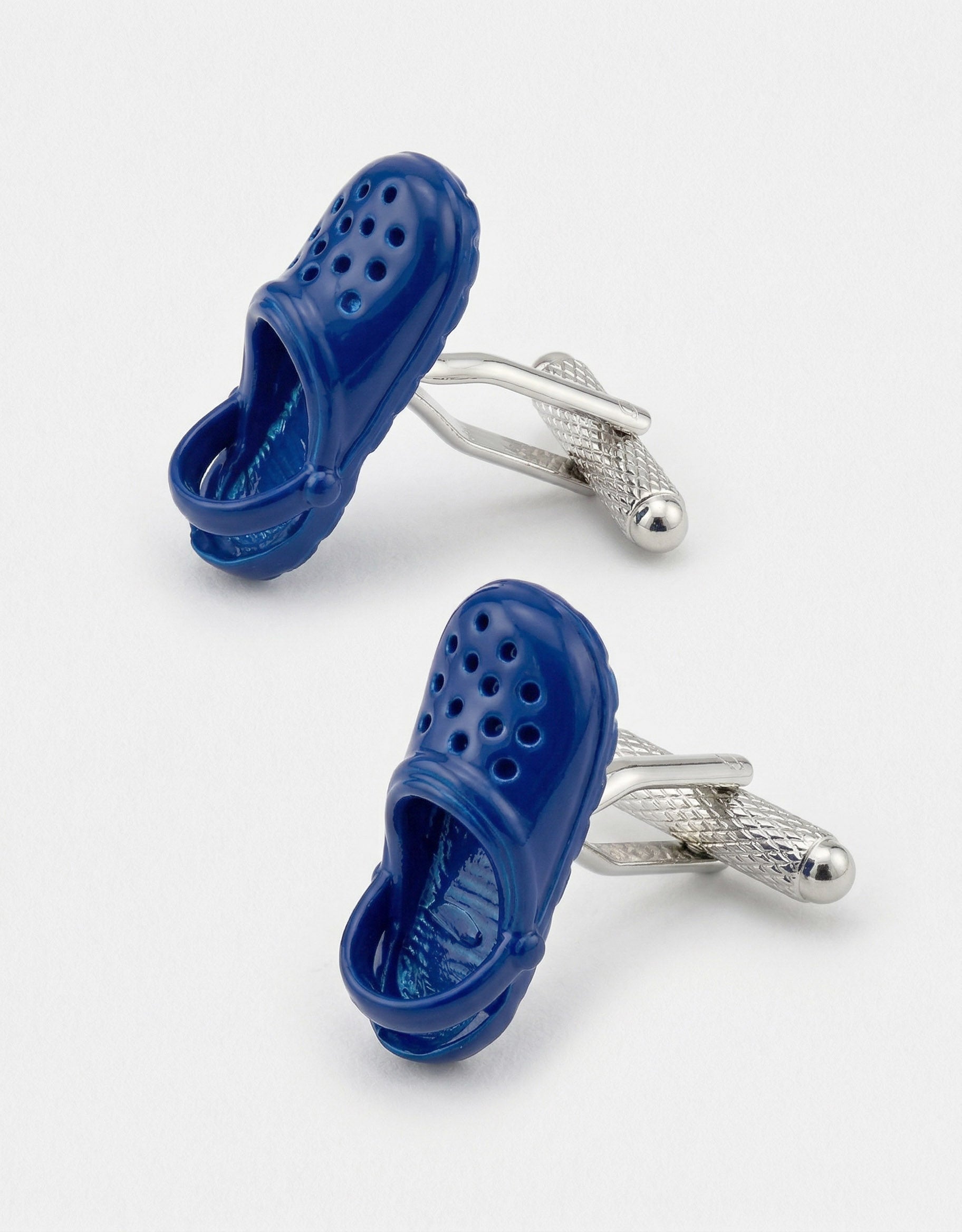 MP Blue Clogs Cufflinks