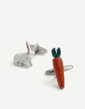 MP Rabbit & Carrot Cufflinks