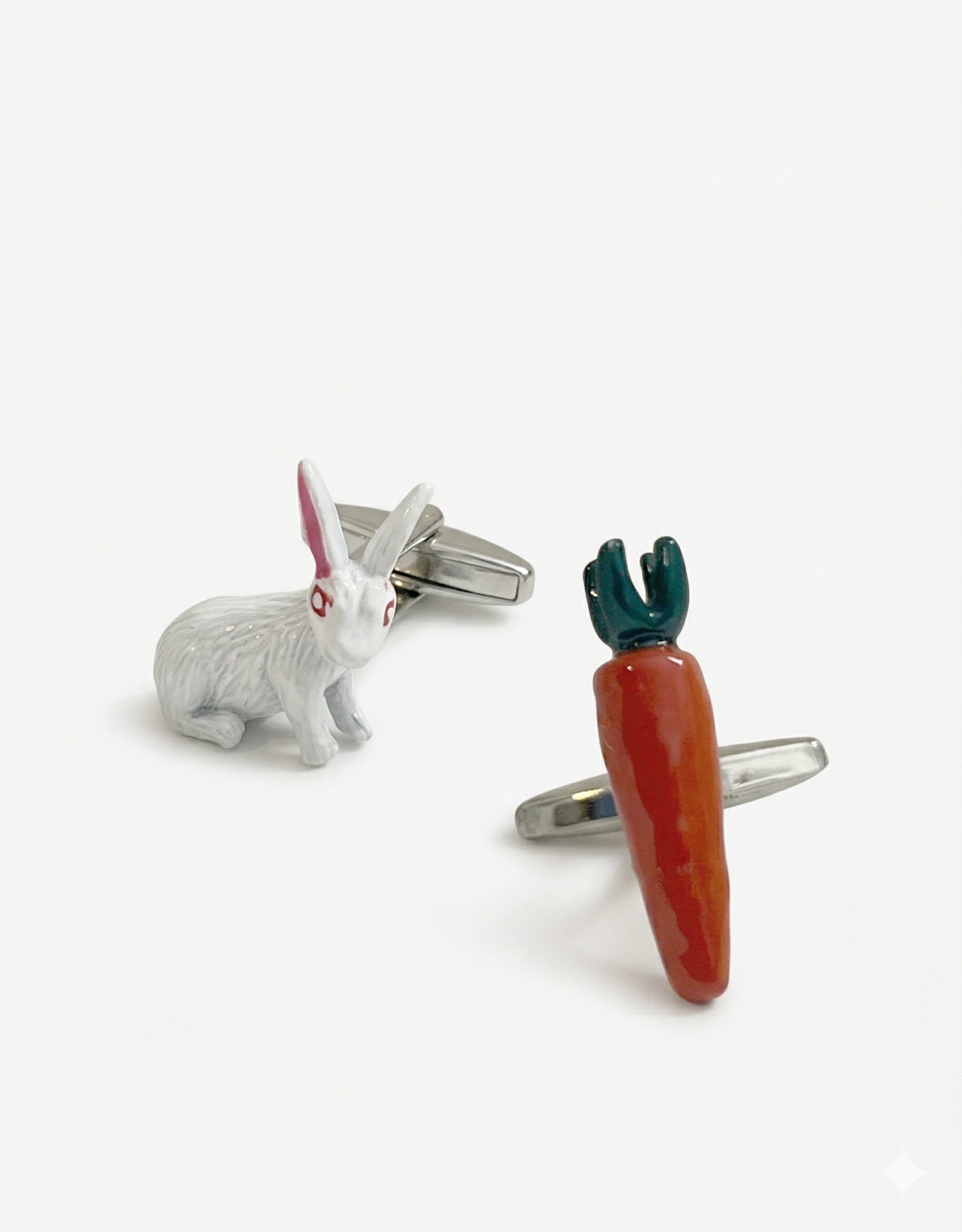 MP Rabbit & Carrot Cufflinks