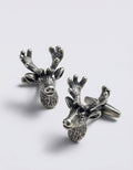 MP Stag Head Cufflinks