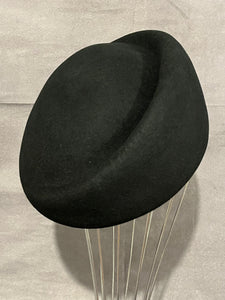 Max Alexander Pill Box Hat BLACK