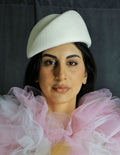 Max Alexander Pill Box Hat - Cream