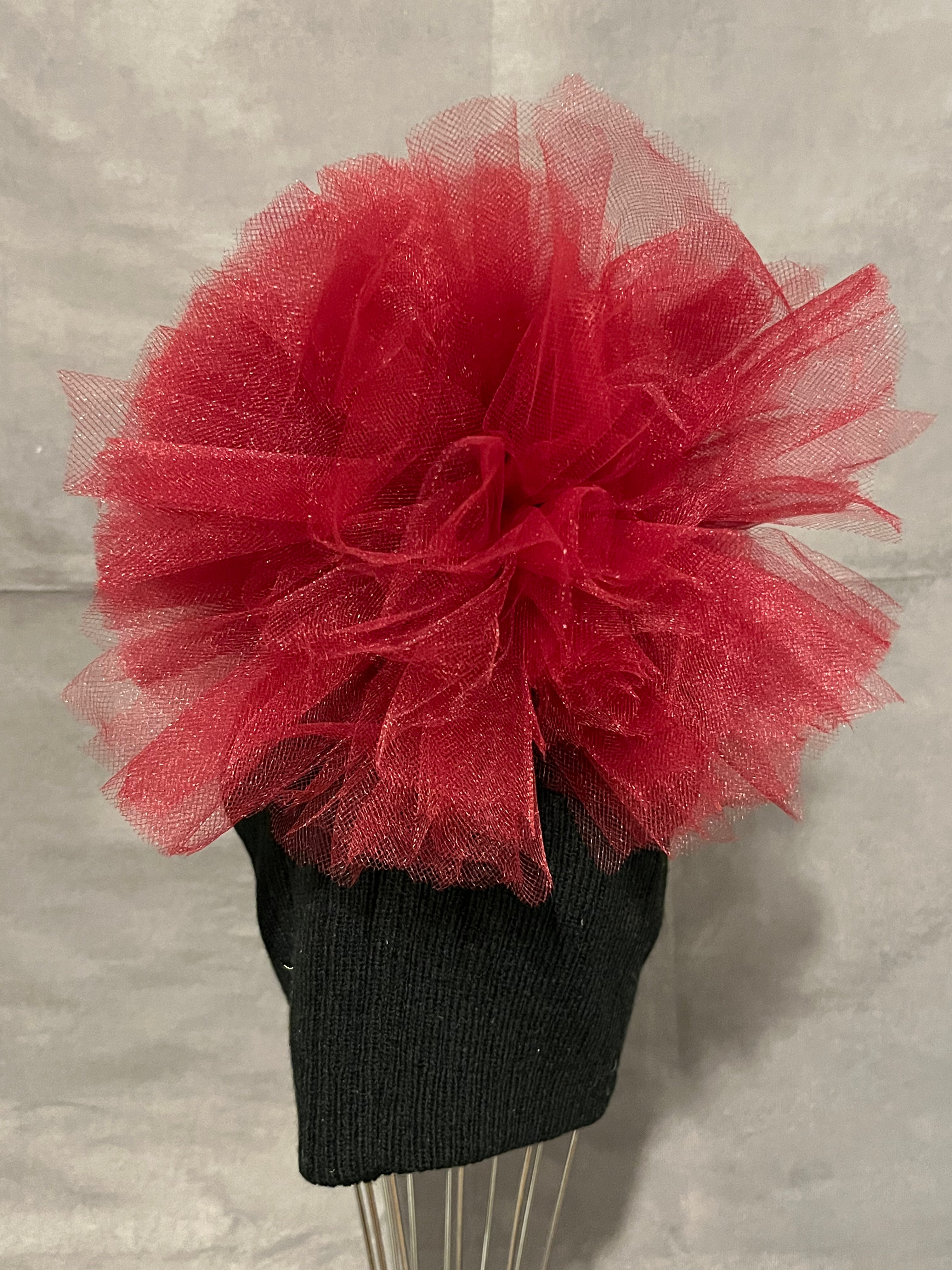 Tutu Beanie - Burgundy