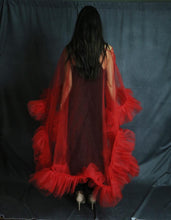 Load image into Gallery viewer, Tulle Overlay - Red
