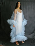 Tulle Overlay - Baby Blue